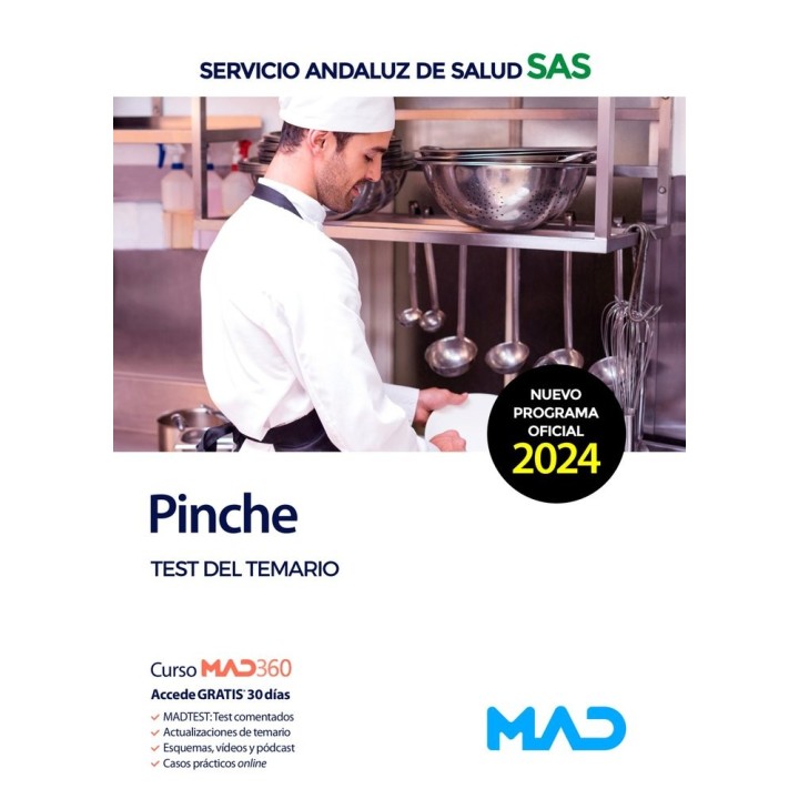 PINCHE TEST DEL TEMARIO SERVICIO ANDALUZ DE SALUD SAS