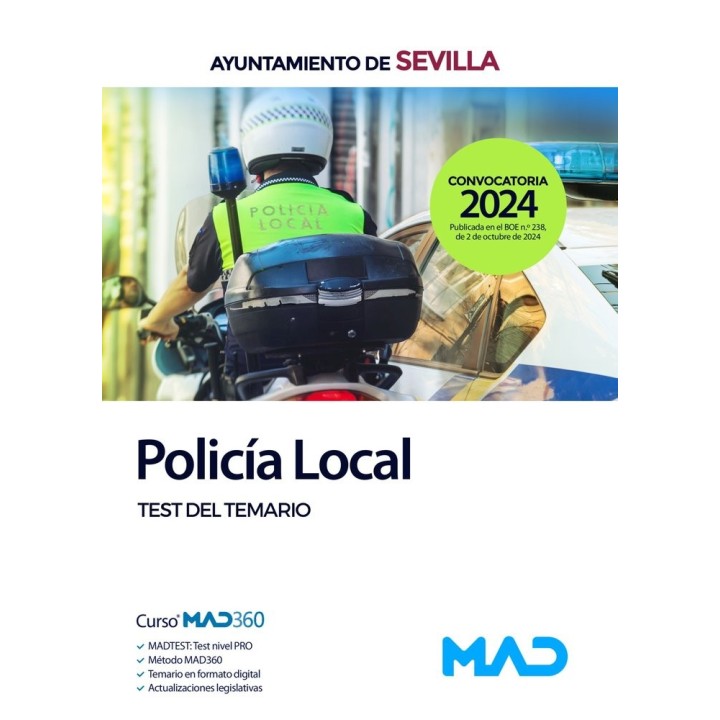 POLICIA LOCAL TEST AYUNTAMIENTO DE SEVILLA