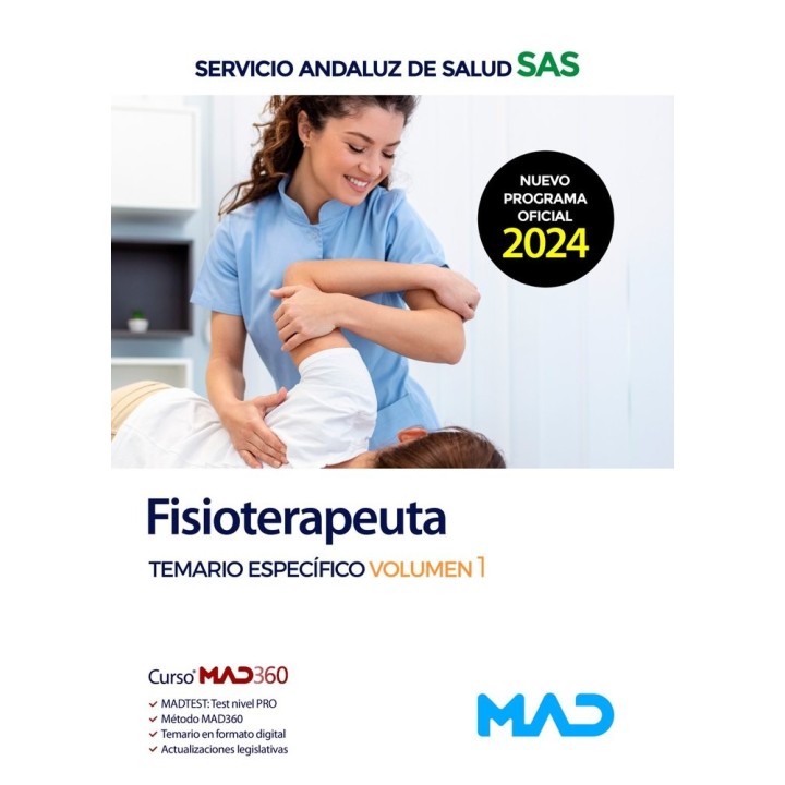 FISIOTERAPEUTA SAS TEMARIO ESPECIFICO VOLUMEN 1 SERVICIO A