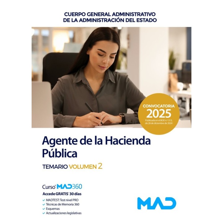 AGENTE HACIENDA PUBLICA CUERPO GENERAL ADMINISTRATIVO 2 AGE