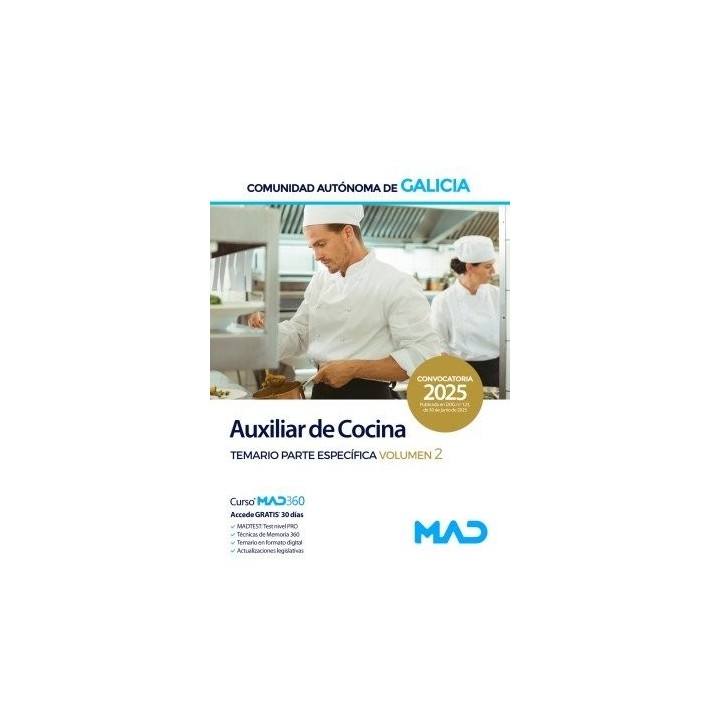AUXILIAR COCINA ADMINISTRACION GENERAL TEMARIO 2 PARTE ESPE