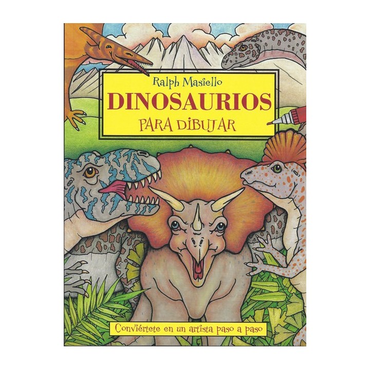 DINOSAURIOS PARA DIBUJAR. CONVIERTE EN ARTISTA PASO A PASO