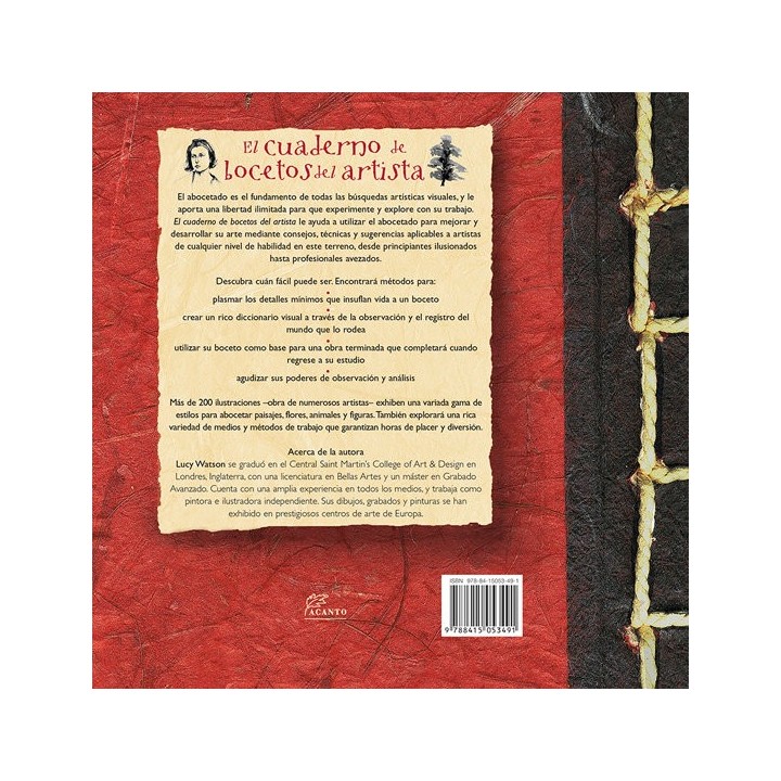 CUADERNO DE BOCETOS DEL ARTISTA EL
