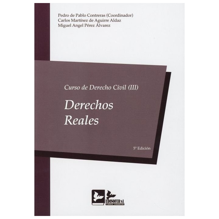 CURSO DE DERECHO CIVIL 3 DERECHOS REALES 2020