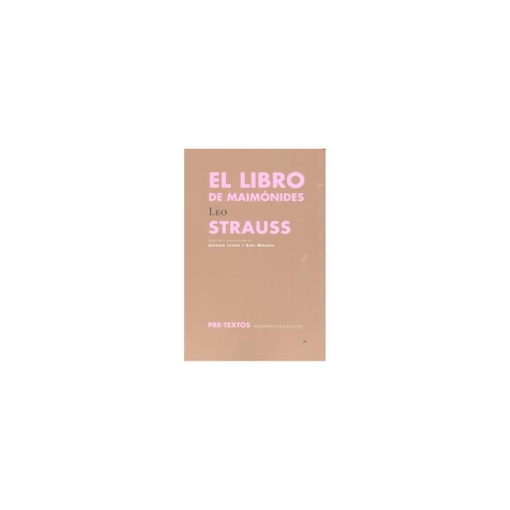 LIBRO DE MAIMONIDES,EL