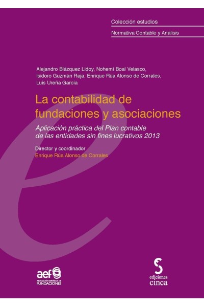 CONTABILIDAD DE FUNDACIONES Y ASOCIACIONES,LA