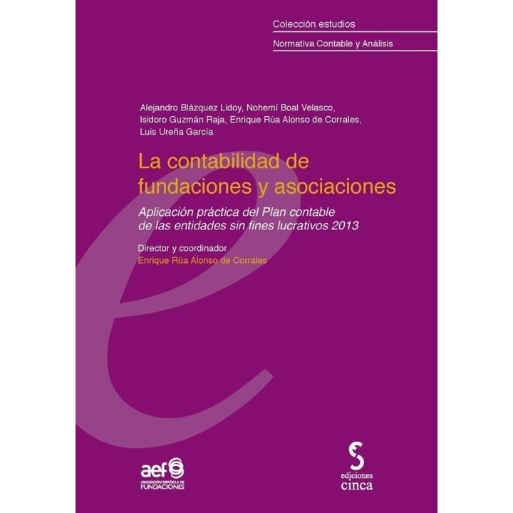 CONTABILIDAD DE FUNDACIONES Y ASOCIACIONES,LA