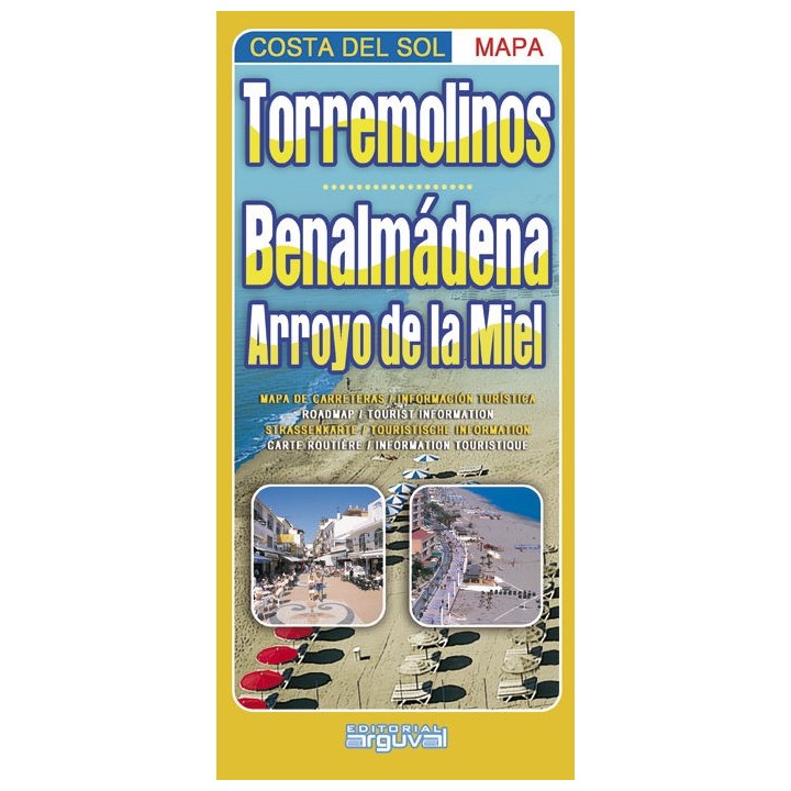 COSTA DEL SOL MAPA TORREMOLINOS BENALMADENA ARROYO DE LA MI