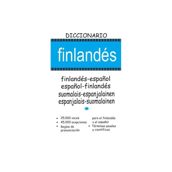 DICCIONARIO FINLANDES ESPAÑOL