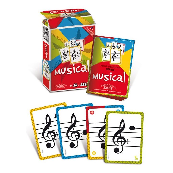MUSICAL JUEGO CARTAS