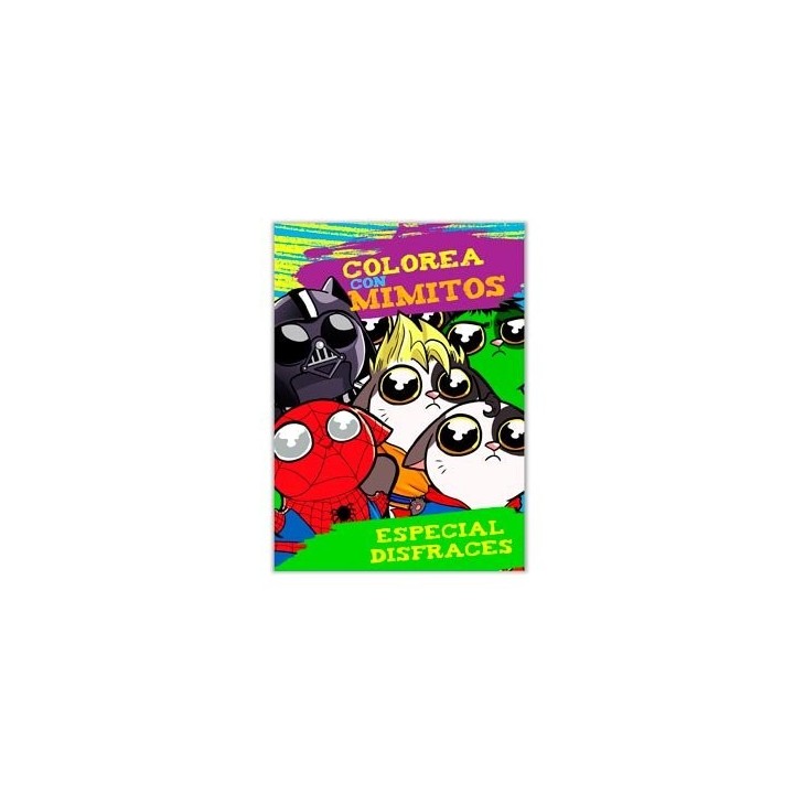COLOREA CON MIMITOS ESPECIAL DISFRACES