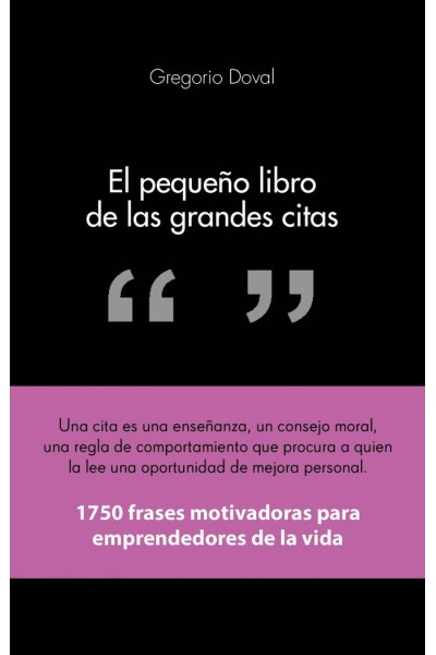 EL PEQUEÑO LIBRO DE LAS GRANDES CITAS