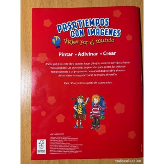 LIBRO DE IMÁGENES: Viajes por el Mundo. Cuidadosamente ilustrado con todo tipo de detalles.