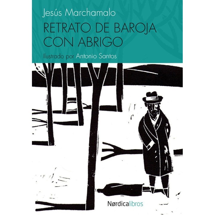 RETRATO DE BAROJA CON ABRIGO