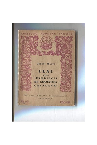 Clau dels exercicis de Gramatica Catalana
