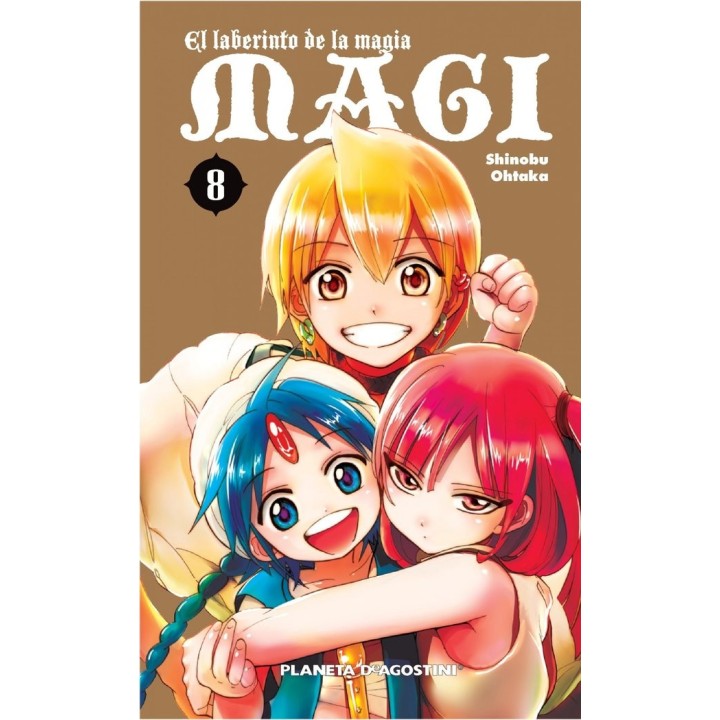 MAGI EL LABERINTO DE LA MAGIA 8