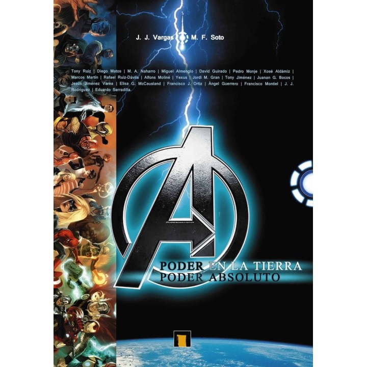 AVENGERS PODER EN LA TIERRA/PODER ABSOLUTO ESTUCHE