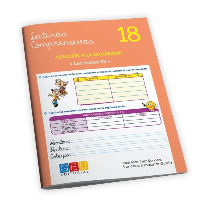 LECTURAS COMPRENSIVAS 18 LEO TEXTOS XII