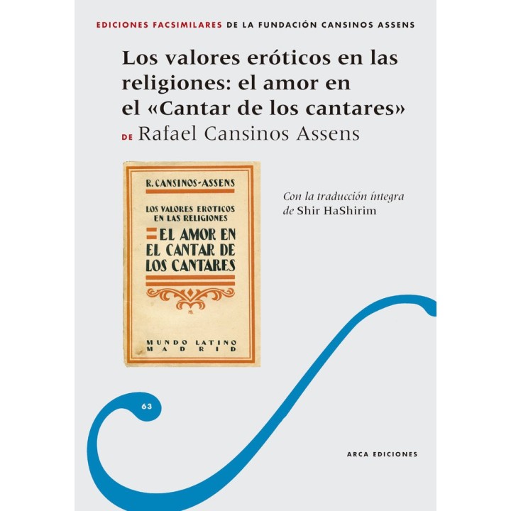LOS VALORES EROTICOS EN LAS RELIGIONES: EL AMOR EN EL CANTAR