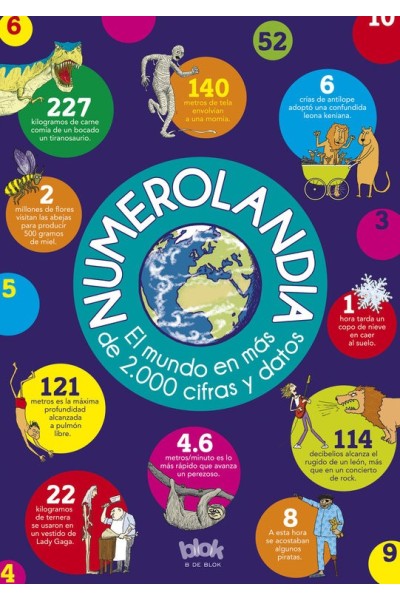 NUMEROLANDIA EL MUNDO EN MAS DE 2000 CIFRAS Y DATOS