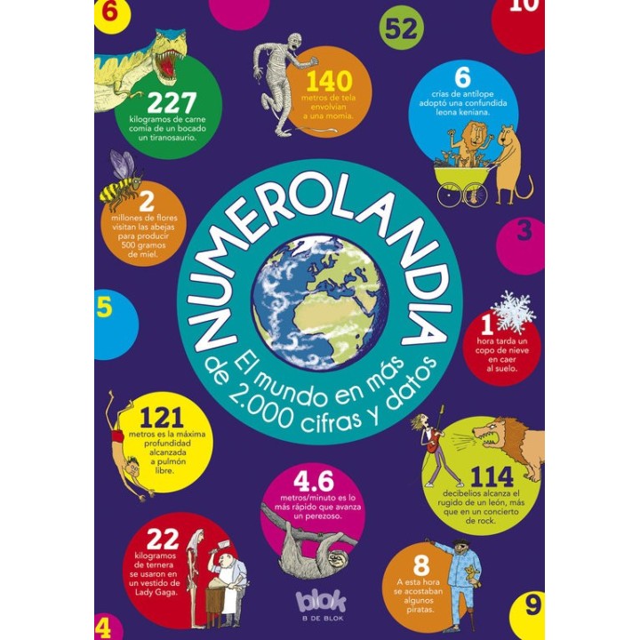 NUMEROLANDIA EL MUNDO EN MAS DE 2000 CIFRAS Y DATOS