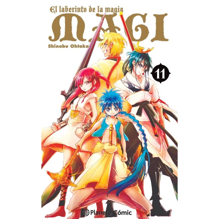 MAGI EL LABERINTO DE LA MAGIA 11