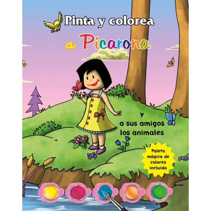 PINTA Y COLOREA A PICARONA