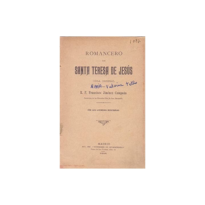 ROMANCERO DE SANTA TERESA DE JESUS