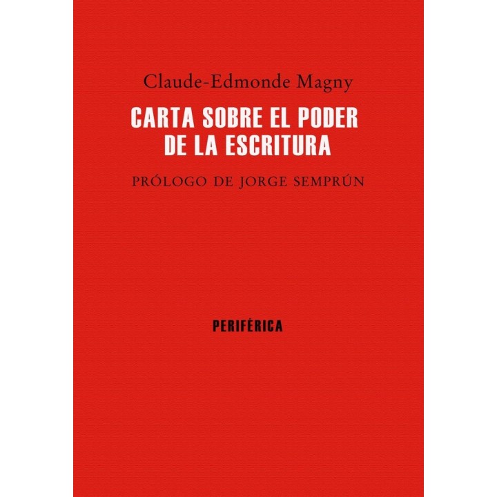 CARTA SOBRE EL PODER DE LA ESCRITURA
