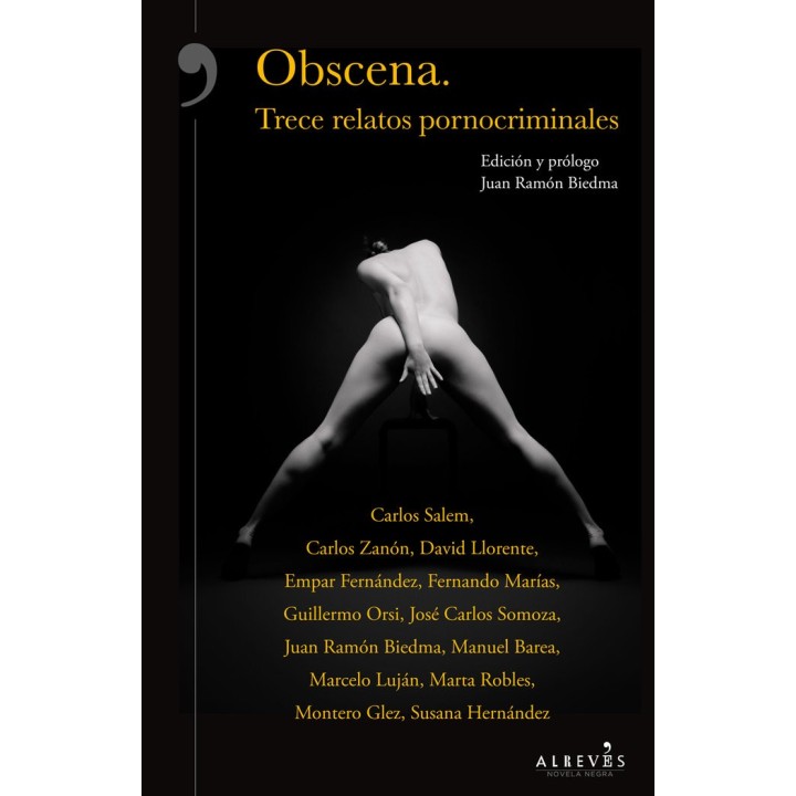 OBSCENA TRECE RELATOS PORNOCRIMINALES
