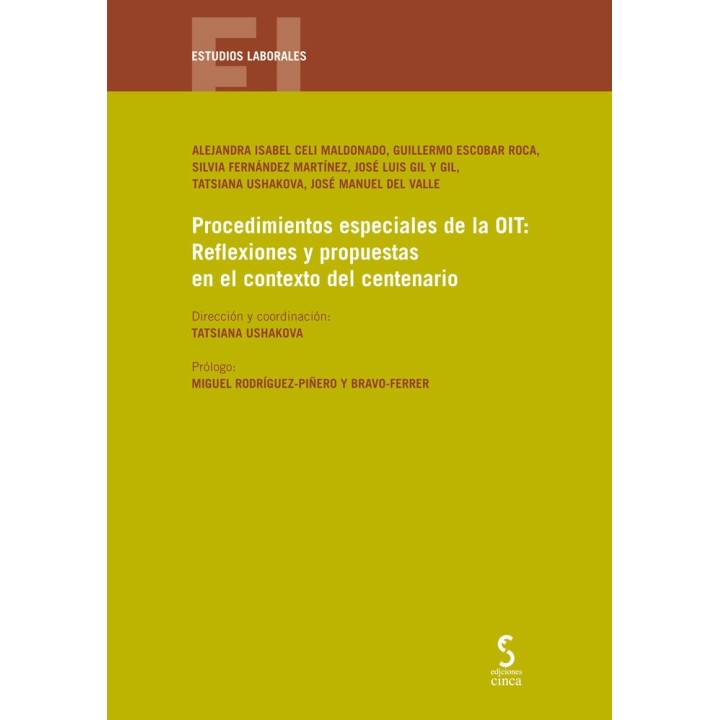 PROCEDIMIENTOS ESPECIALES DE LA OIT