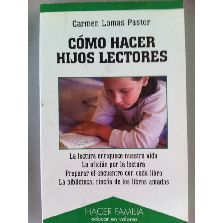 Cómo hacer hijos lectores