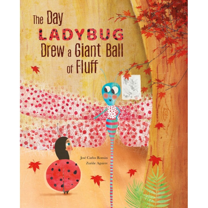DAY LADYBUG DREW A GIANT BALL OF FLUFF