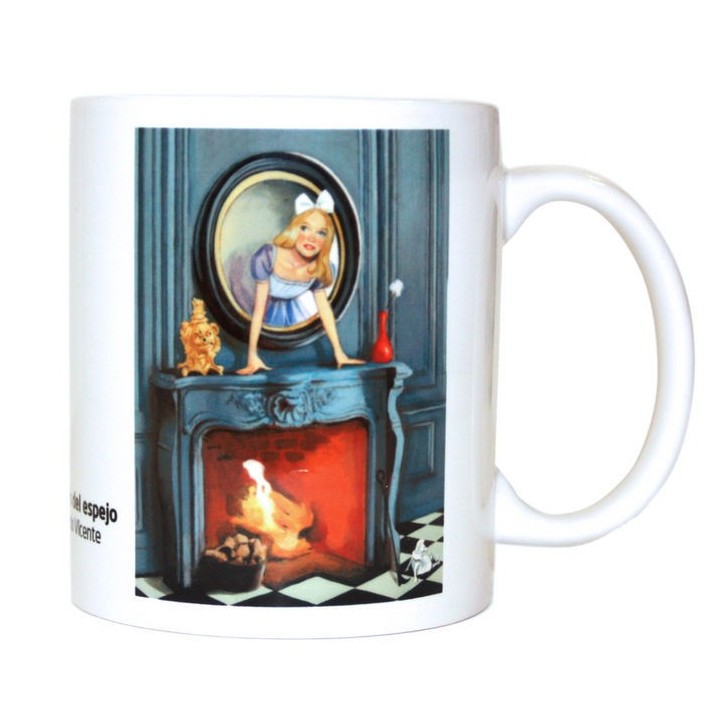 TAZA ALICIA A TRAVES DEL ESPEJO
