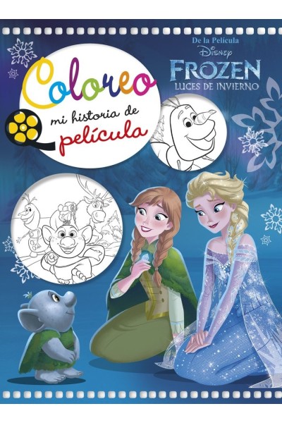 FROZEN LUCES DE INVIERNO COLOREO MI HIST