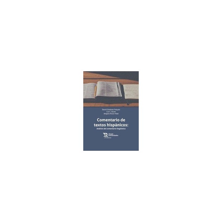 COMENTARIO TEXTOS HISPANICOS ANALISIS COMENTARIO LINGUISTIC