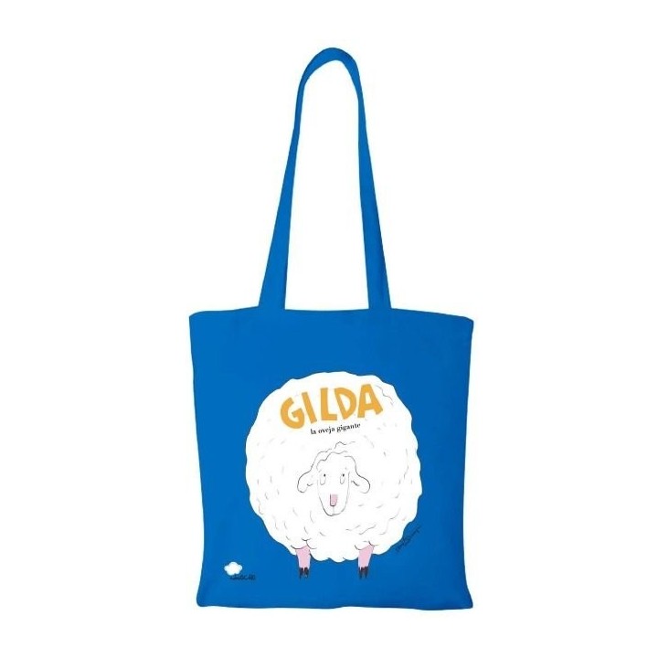 BOLSA DE GILDA LA OVEJA GIGANTE AZUL