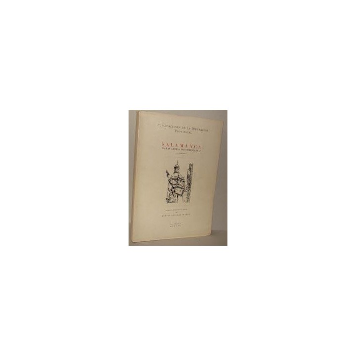 Salamanca en las letras contemporáneas (Antología)