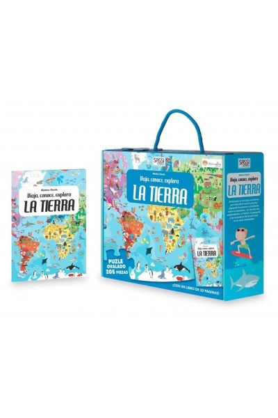 LA TIERRA VIAJA CONOCE EXPLORA CON PUZZLE