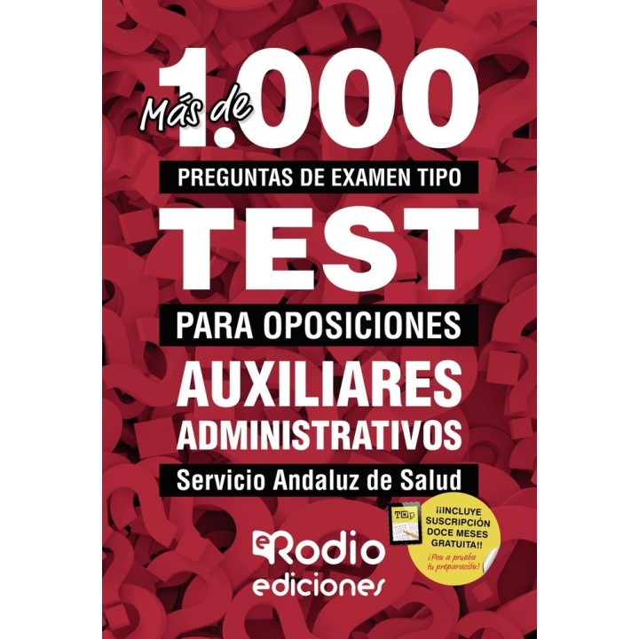 MAS DE 1.000 PREGUNTAS DE AUXILIARES ADMINISTRATIVOS SAS