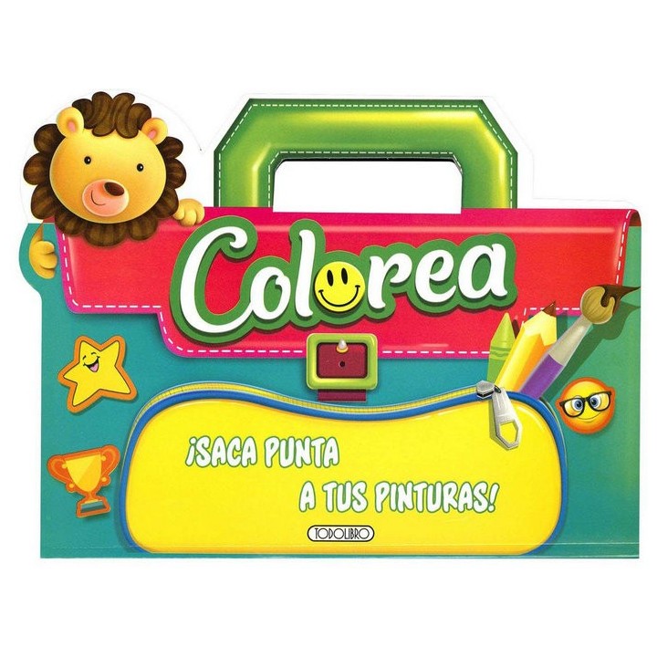 COLOREA VERDE SACA PUNTA A TUS PINTURAS