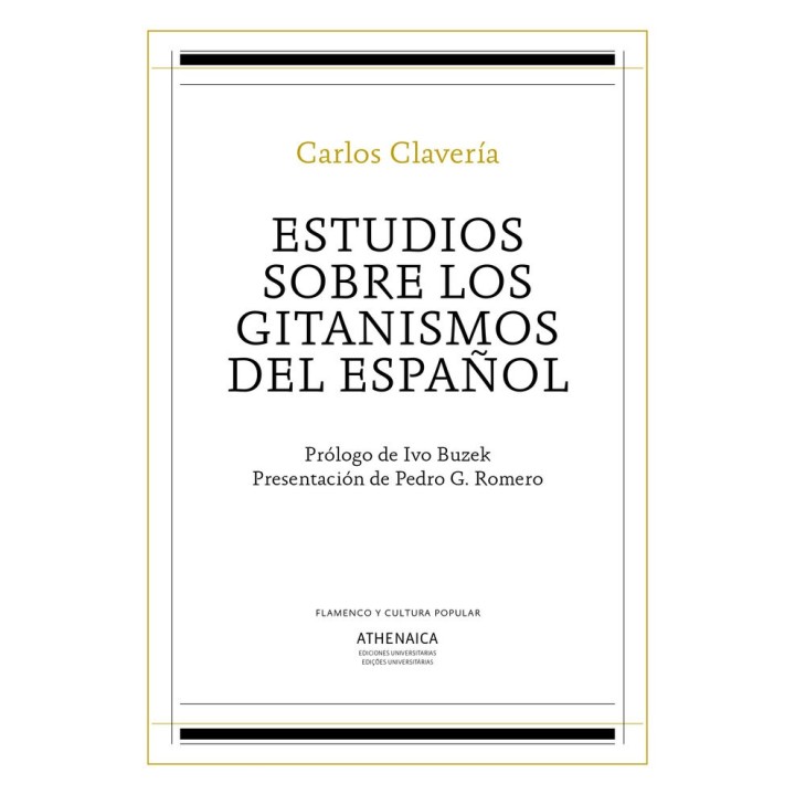 ESTUDIOS SOBRE LOS GITANISMOS DEL ESPAÑOL