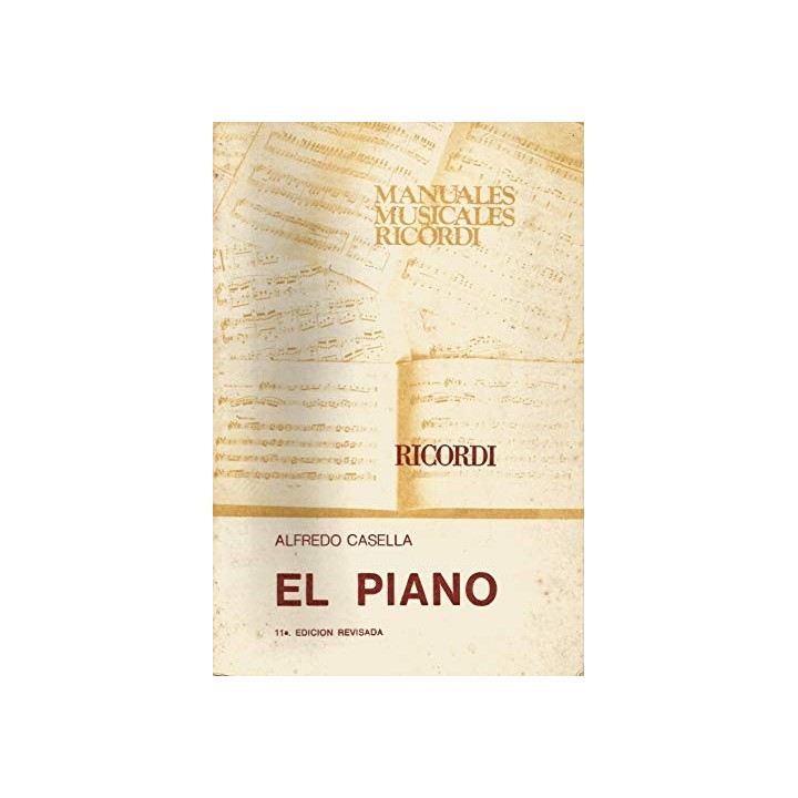 El piano. Manuales musicales ricordi