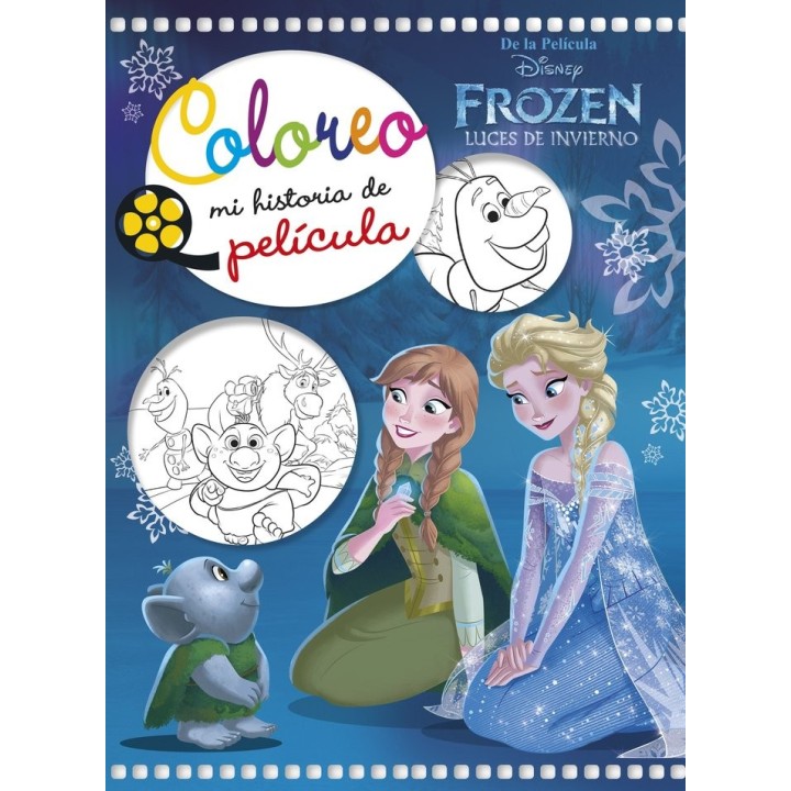 FROZEN LUCES DE INVIERNO COLOREO MI HIST