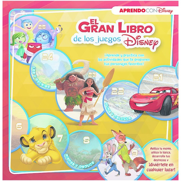 GRAN LIBRO DE LOS JUEGOS DISNEY,EL