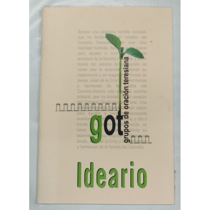 Grupos de oracion teresiana. IDEARIO