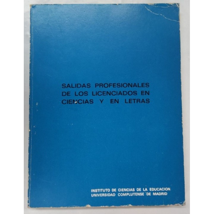 Salidas Profesionales de los licenciados en ciencias y en letras