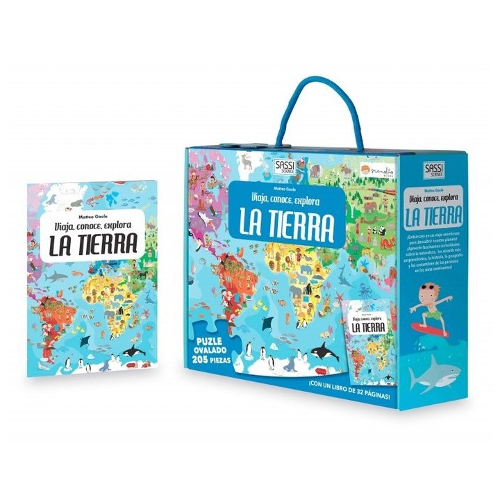 LA TIERRA VIAJA CONOCE EXPLORA CON PUZZLE