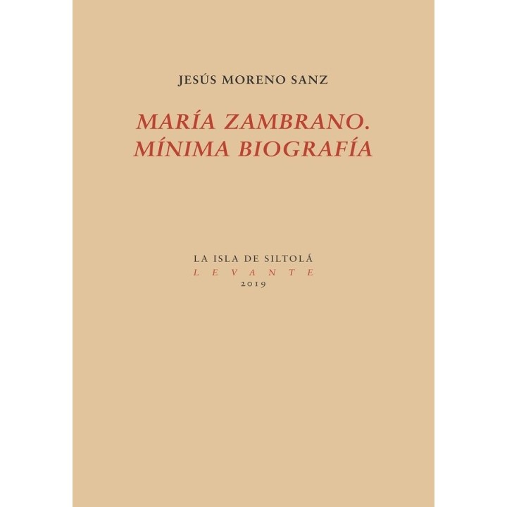 MARIA ZAMBRANO MINIMA BIOGRAFIA