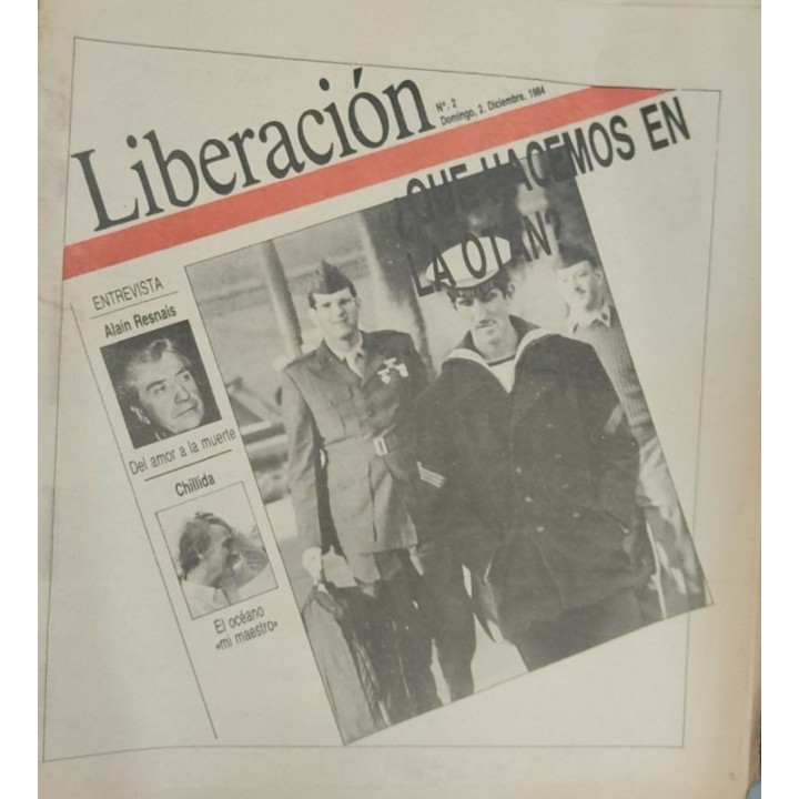 Liberacion. Numero 2.  Diciembre 1984. Que hacemos en la OTAN?